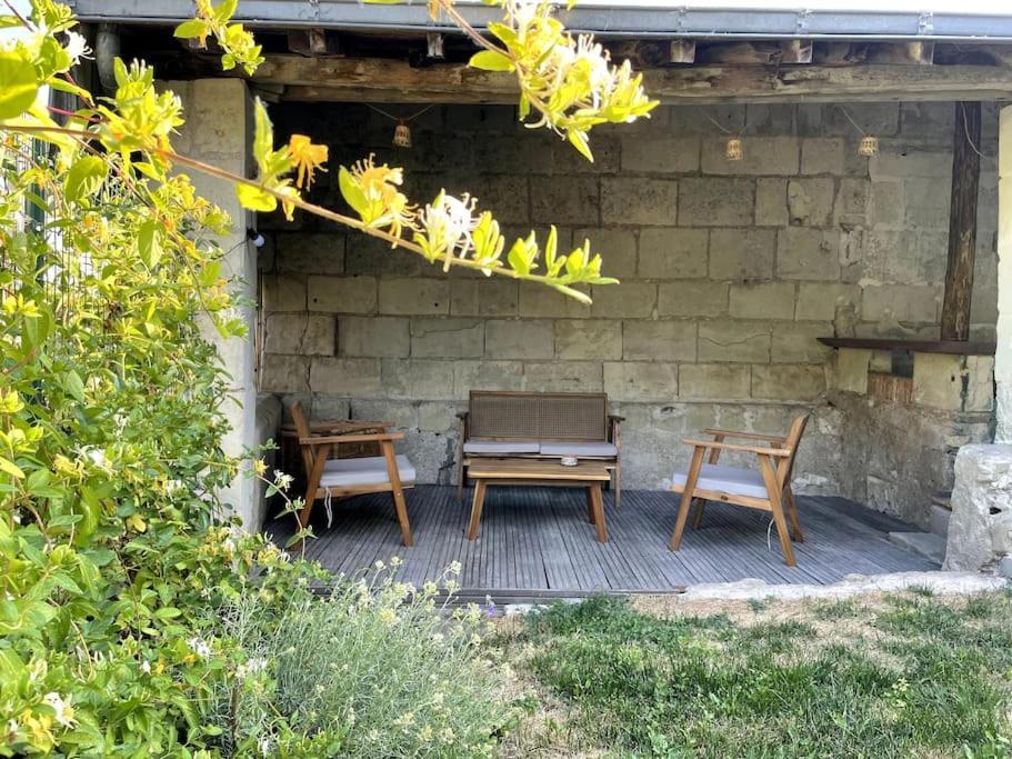 Chez Juliette - Maison Et Jardin - Bord De Loire A Saumur Exteriér fotografie